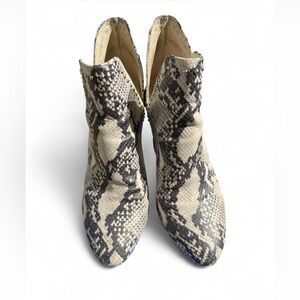 Steve Madden Snake Skin Booties